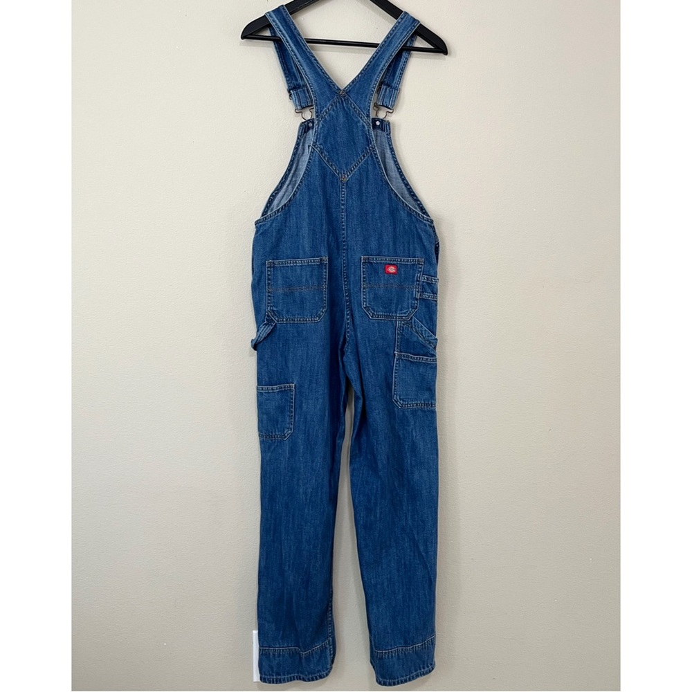 Dickies Classic Blue Denim Jumpsuit - Picture 3 of 6